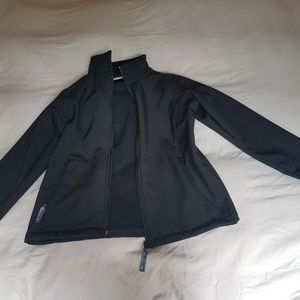 Black canada winter coat
